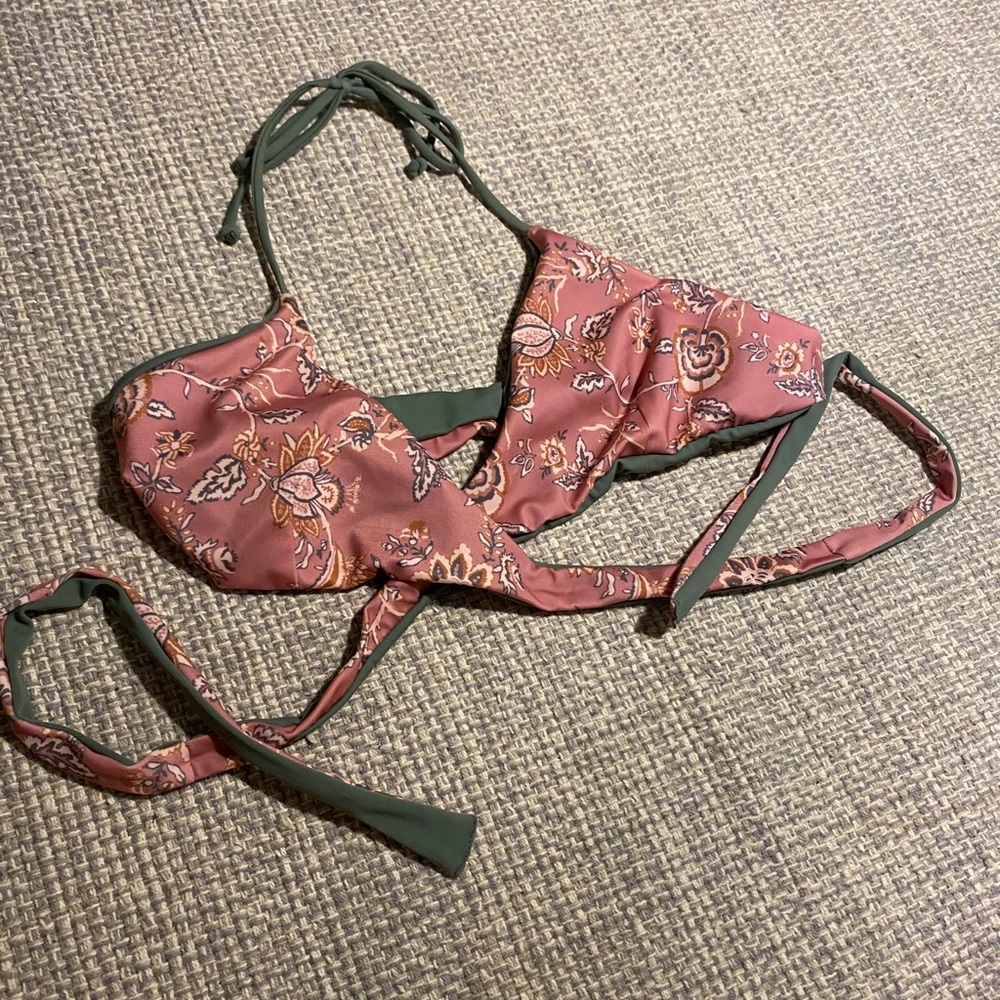 Nordstrom worn once wrap bikini top